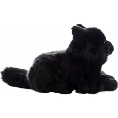Kočka černá ležící Eco Friendly 20 cm – Zboží Dáma