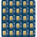 PAMP Fortuna Multigram zlatý slitek 25 x 1 g – Sleviste.cz