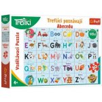 Teddies Treflíci poznávají Abecedu 60x40cm v krabici 33x23x6cm 30 dílků – Zboží Mobilmania