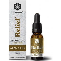 Happease Relief CBD Olej Lemon Tree 40 % CBD 4000 mg 10 ml