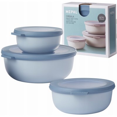 Mepal Set 3ks misek Cirqula Nordic 350+750 + 1250 ml – Sleviste.cz