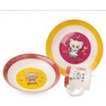 Orion Jídelní dětská sada KOCOUŘI 3 díly – Hledejceny.cz