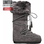 Moon Boot Velvet anthracite černá – Zboží Mobilmania