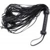 SM, BDSM, fetiš LateToBed BDSM Line Barbed Flogger 76 cm Black