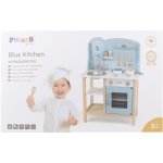 Viga dřevěná kuchyňka modrá – Zboží Mobilmania