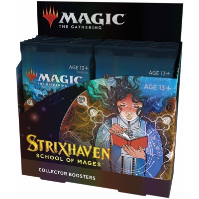 Wizards of the Coast Magic The Gathering: Strixhaven School of Mages Collector Booster Box – Zboží Mobilmania