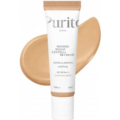Purito Cica Clearing BB krém s UVA a UVB filtry 23 Natural Beige 30 ml – Zboží Dáma