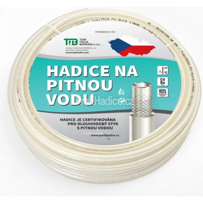 TUBI Hadice na pitnou vodu 10x14 mm 50 m