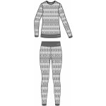 Viking set Hera šedá – Zboží Mobilmania