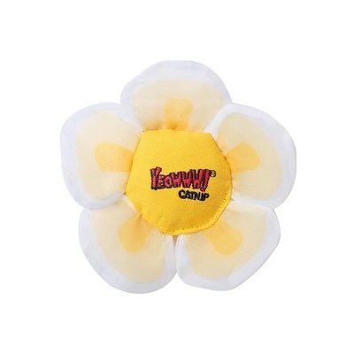 Yeowww kopretina plněná bio šantou bílá 13 cm – Zboží Dáma