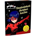 Kouzelná Beruška a Černý Kocour Omalovánková škrabací knížka – Zboží Mobilmania