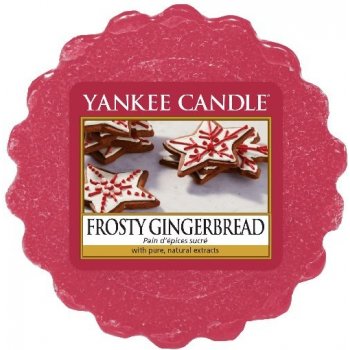 Yankee Candle vonný vosk Frosty Gingerbread Mrazivý perník 22 g