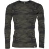 Pánské sportovní tričko Bula Camo Merino Wool Crew pánské triko khaki