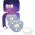 Lovi řetízek na dudlík s klipsou Night & Day Boy modrá – Zboží Dáma