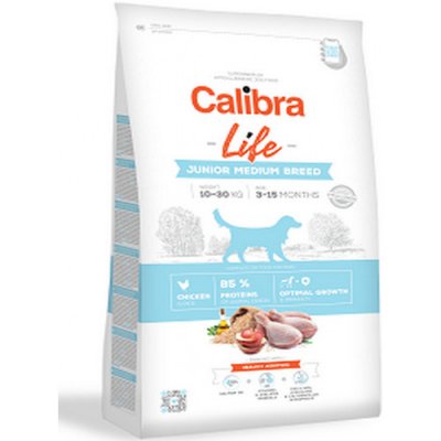 Calibra Dog Life Junior Medium Breed Chicken 12 kg 2 pytle (2 x 12 kg)