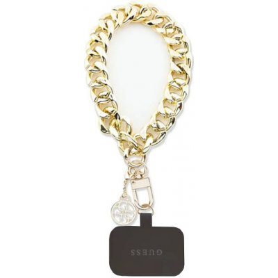 Guess Wrist Chain 4G Charm Strap Gold – Zboží Mobilmania