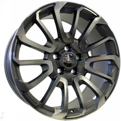 Racing Line BY959 9.5x22 5x120 ET45 grey polished | Zboží Auto