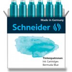 Schneider Inkoustové bombičky Schneider 6 ks oceánová modrá 6613 – Hledejceny.cz