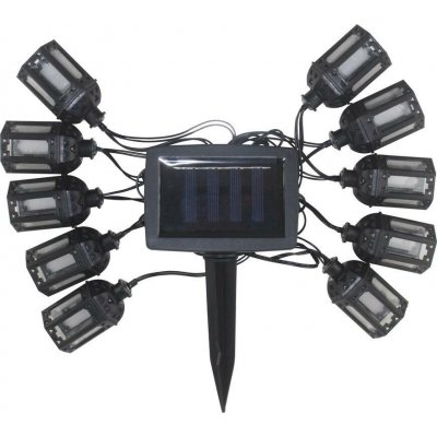 STREND PRO Garden Řetěz Strend Pro Garden lucerna solární 10x LED 1,8+2 m – Hledejceny.cz