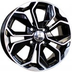 Racing Line B5296 7x17 4x100 ET44 black polished | Zboží Auto