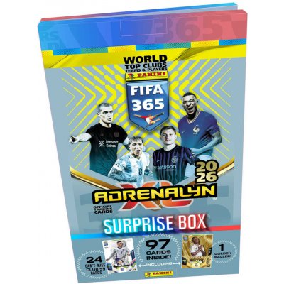 PANINI FIFA 365 2025/2026 - ADRENALYN karty - adventní kalendář – Zboží Dáma