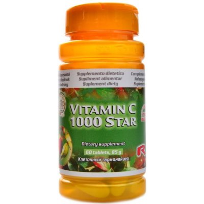 Starlife Vitamin C 1000 Star 60 tablet – Hledejceny.cz