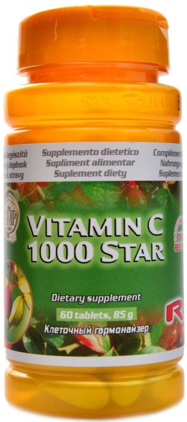 Starlife Vitamin C 1000 Star 60 tablet od 305 Kč - Heureka.cz