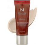 Missha M Perfect Cover BB Cream EX SPF42/PA+++ No.21/Light Beige -BB krém 20 ml – Zboží Dáma