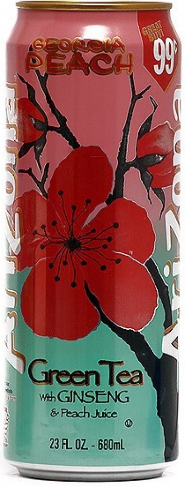 Arizona Georgia Peach Green Tea 680ml