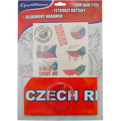 Fanouškovská sada Česká republika 2 - barevná – Hledejceny.cz