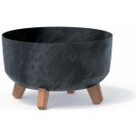 Nohel Garden Žardinka GRACIA LOW BETON samozavlažovací plast 38x21cm – Hledejceny.cz