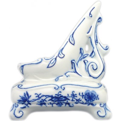 Cibulák stojánek na dýmku 11 cm originální cibulákový porcelán Dubí cibulový vzor 1.jakost 10419 – Zboží Mobilmania