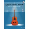 Noty a zpěvník Easy Concert Pieces 1 + Audio Online snadné přednesové skladby pro kytaru