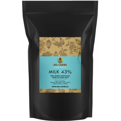 Chocolate Del Caribe mléčná čokoláda 43% 10 kg – Zboží Mobilmania