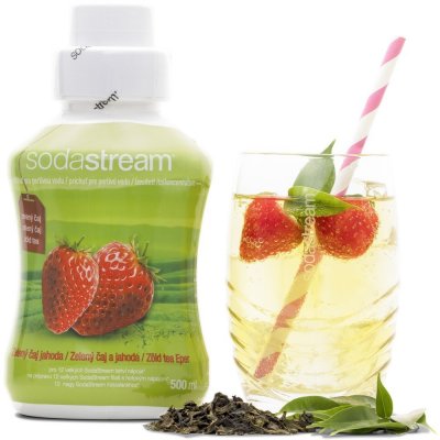SodaStream Zelený čaj jahoda 0,5 l