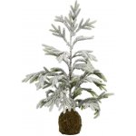 Chic Antique Zasněžený borovicový stromek se světýlky Pine Tree - 65 cm / 3xAA - Chic Antique – Hledejceny.cz