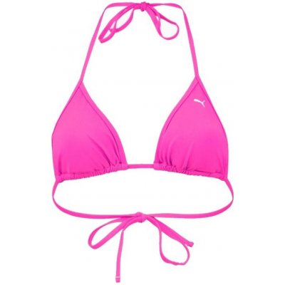 Puma Swim Triangle Bikini Top W růžové 907666-15 – Zboží Mobilmania