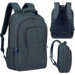Batoh RivaCase 8460 17" dark blue – Zboží Živě