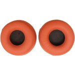 eses náušníky pro sluchátka Sony WH-H800 oranžové kožené – Sleviste.cz
