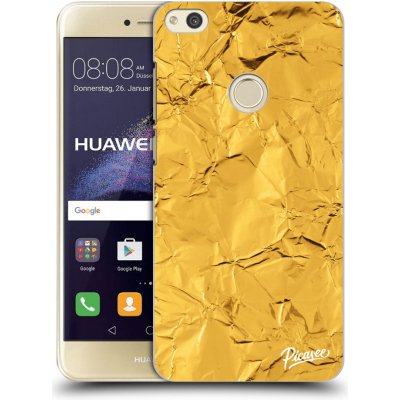 Pouzdro Picasee silikonové Huawei P9 Lite 2017 - Gold čiré – Zboží Mobilmania