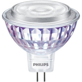 Philips LED žárovka MR16 GU5,3 7W 50W denní bílá 4000K stmívatelná, reflektor 12V