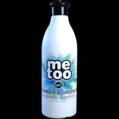 Me too sprchový gel Cucumber & Green tea 500 ml – Zboží Mobilmania