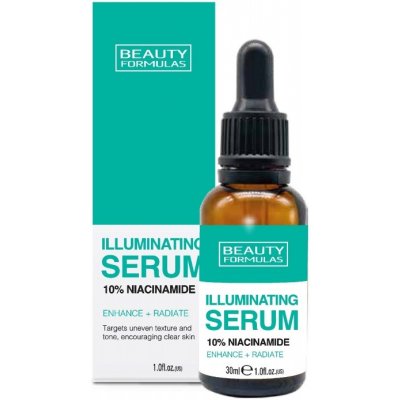 Beauty Formulas Illuminating 10% Niacinamide sérum proti pigmentovým skvrnám 30 ml – Zboží Mobilmania