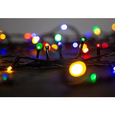 Strend Pro Řetěz MagicHome Vánoce Multi-Connect Star line, 120 LED multicolor, jednoduché svícení, 230 V, 50 Hz, IP44, bez zdroje, exteriér, osvětlení, L-10 m ST2171748A – Zbozi.Blesk.cz