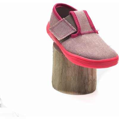 Pegres Barefoot papuče SBF10F růžové – Zboží Mobilmania