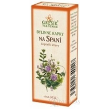 Grešík Bylinné kapky Na spaní 50 ml