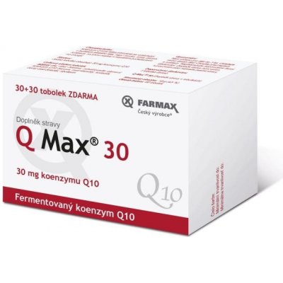 Farmax Q Max 30 mg 60 tobolek – Zboží Mobilmania