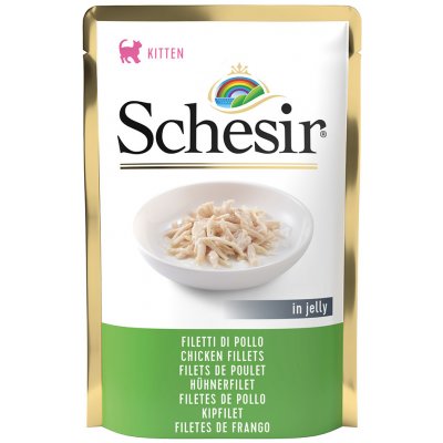 Schesir Kitten kuřecí filé 20 x 85 g