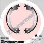 Sada brzdových čelistí, parkovací brzda ZIMMERMANN 10990.159.2 | Zboží Auto
