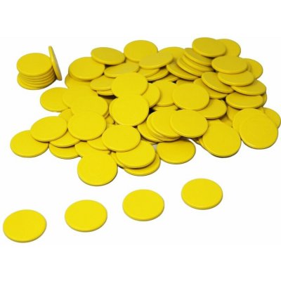 Wissner Žetony žluté 100 ks – Zbozi.Blesk.cz